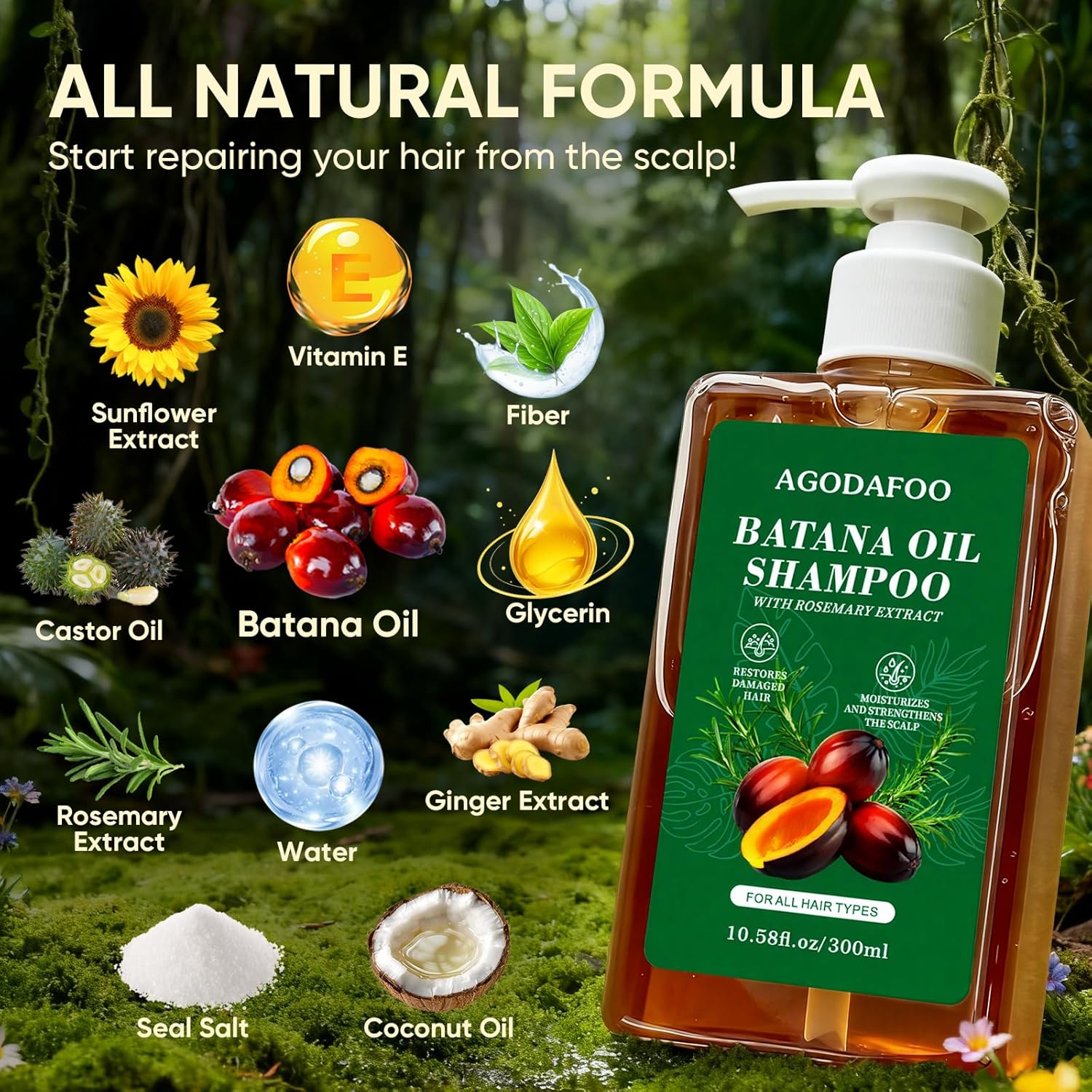 „Batana Gold™ – Soluția Naturală Împotriva Căderii Părului”