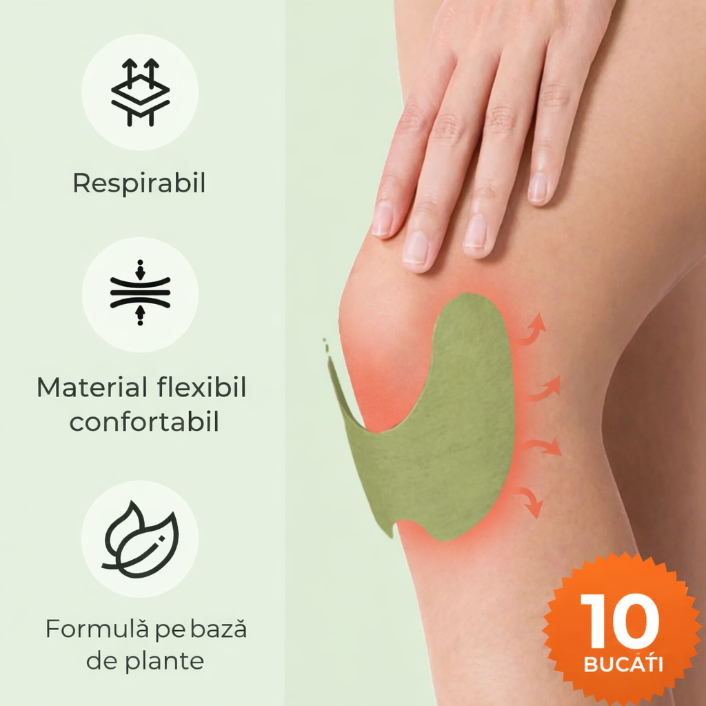 Plasturi Naturali pentru Genunchi