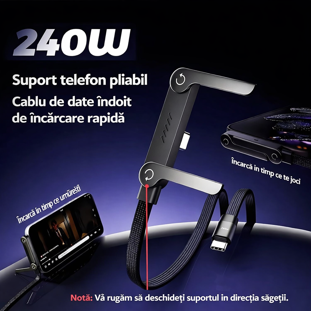 Cablul Magic de Încărcare Rapidă